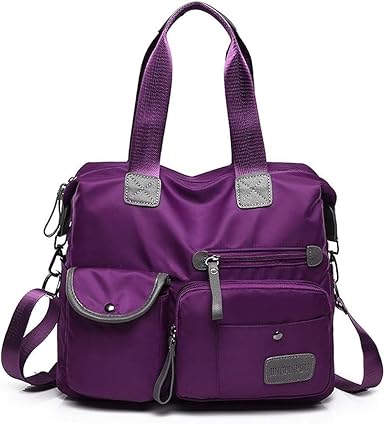 Splitter Handbag for Girls/Women Soft Large Capacity One-shoulder Shopping Bag