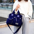 Splitter Handbag for Girls/Women Soft Large Capacity One-shoulder Shopping Bag