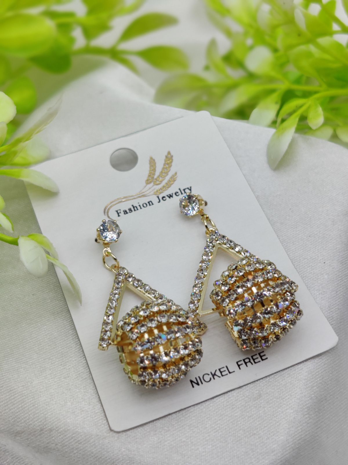 Earrings with Rhinestone Accents | Girls| Women Earrings