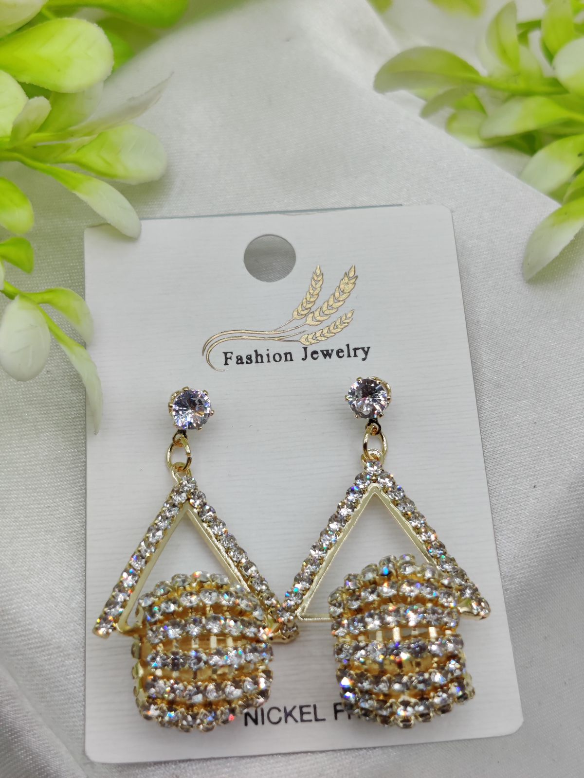 Earrings with Rhinestone Accents | Girls| Women Earrings