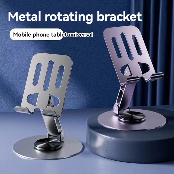 Phone Holder 360 Degree Rotation Adjustment Tablet Mobile Phone Holder - Stainless Steel