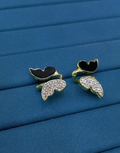 Butterfly Style Earrings for Women – Elegant Golden & Silver