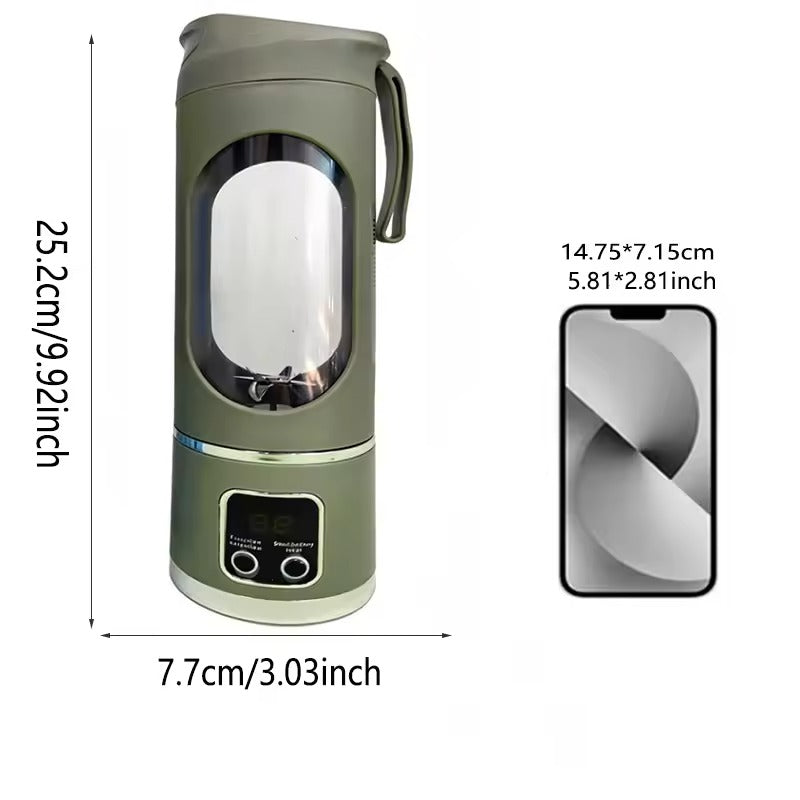 USB Rechargeable Blender & Juicer –Stainless-Steel Blades for Shakes & Juices
