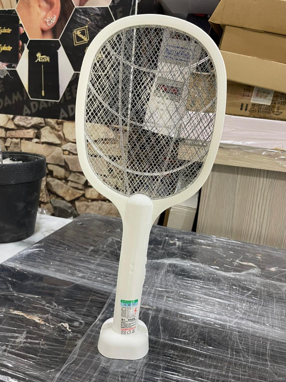 Rechargeable Mosquito Racket With Box & Stand